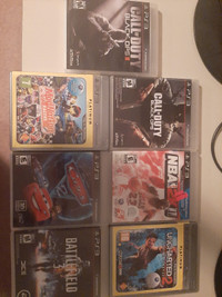 PLAYSTATION 3 GAMES MINT CONDITION