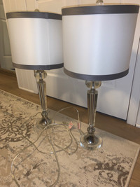 Lamps set of 2 matching 