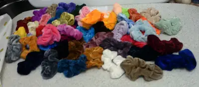 new 50 x hair scrunchies, View more
