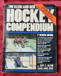 Vintage hardcover The Klein and Reif Hockey Compendium
