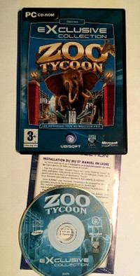 Zoo Tycoon Exclusive Collection (PC CD Rom 2001)Windows Computer