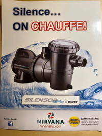 Pompe de piscine creusée 1.6 hp SLL250 Silensor