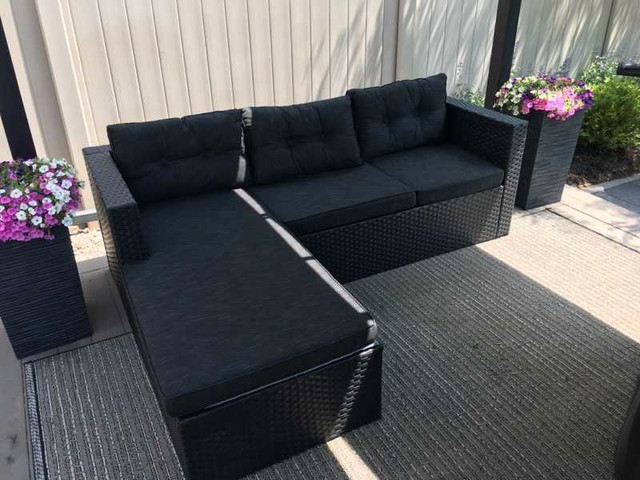 ORLEANS - LIKE NEW!  Outdoor Patio Sectional in Patio & Garden Furniture in Ottawa - Image 4