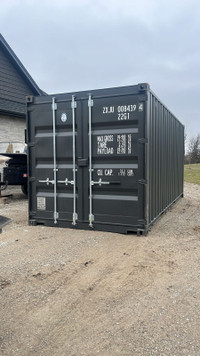 Dark Grey 20ft 1 tripper new shipping container