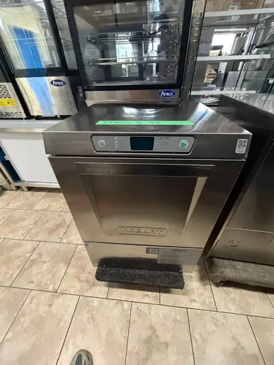 Hobart LXEH-2 High-Temp Under Counter Dishwasher-Mint Condition, View more