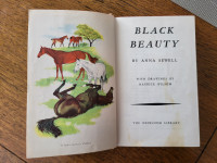 BLACK BEAUTY By Anna Sewell 1949 1st Edition