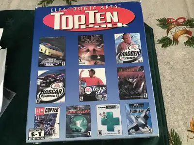 Electronic Arts Top Ten Pack PC CD-ROM 1999 Complete 10 Games , View more