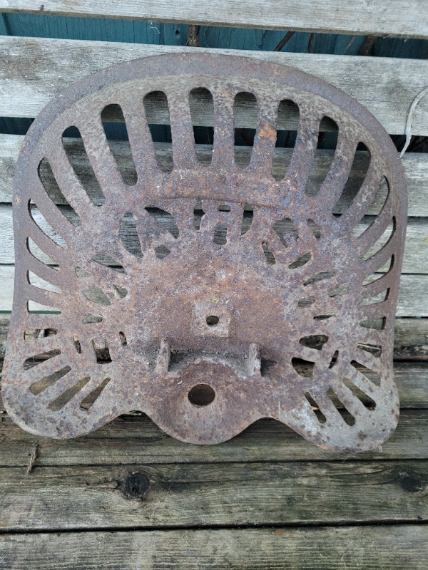 Antique Cast Iron Implement Seat - Toronto in Arts & Collectibles in Kingston - Image 2