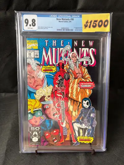 New Mutants #98 cgc 9.8 comic , View more