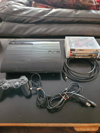 Ps3 with 4 games