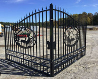 14ft Iron Driveway Gate for sale
