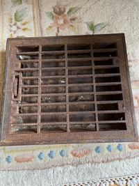 cast iron floor/wall vent
