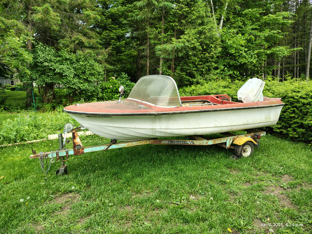 Boat, motor, and trailer. in Powerboats & Motorboats in Renfrew - Image 4