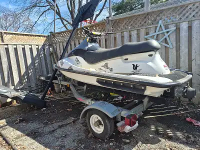 I'm selling my used Polaris Seadoo, a personal watercraft designed for fun on the water. It features...
