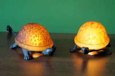 2 tortues veilleuses décoratives Vintage (50$ chacune), View more