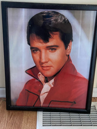 Elvis Presley ( framed poster )