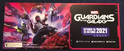 Marvel Guardians of the Galaxy Game Retail Promotional Banner, View more