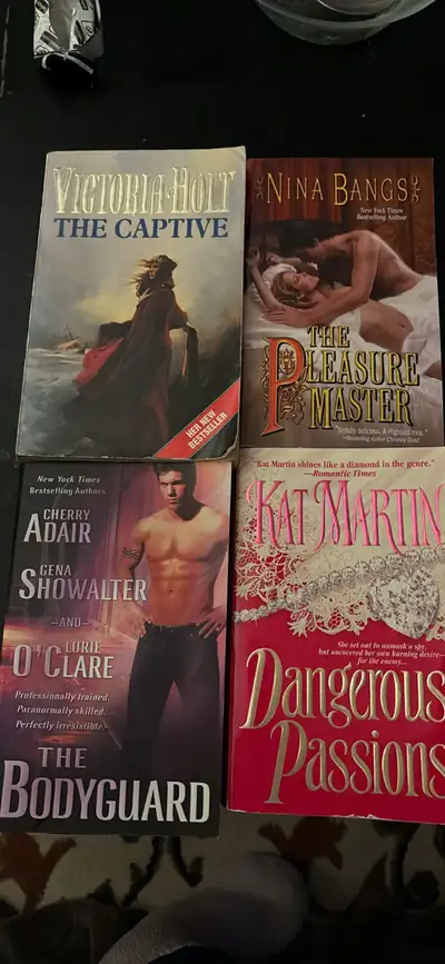 Mix of Romance/Historical/ Chic Lit books , View more