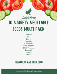 10 Variety Garden Seeds