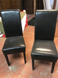 2 narrow chairs 