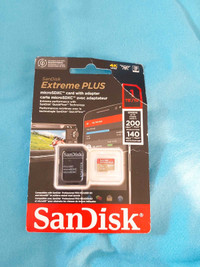 MicroSDXC card with adapter  