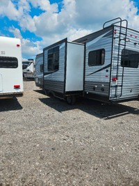 Looking for an RV site for a 24 foot trailer.