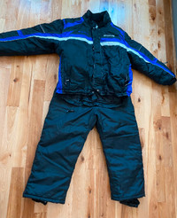 Snowmobile suite - overall snow pants and a jacket XL size