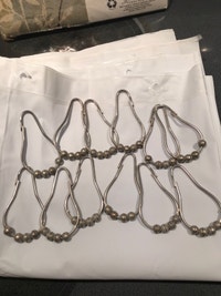 New plastic shower curtain 12 hooks Neuf rideau douche en plas Ottawa Ottawa / Gatineau Area Preview