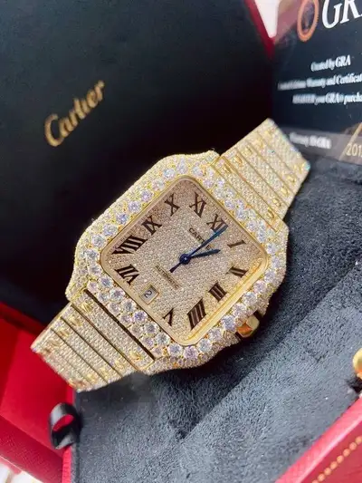 Gold Cartier Watch, View more