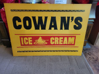 Vintage Ice Cream Sign