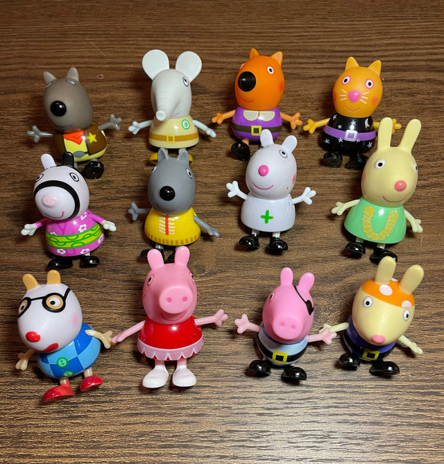 Peppa Pig Fancy Dress Party Figures 12 Pack Toys City of
