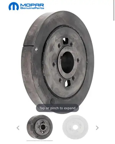 ISO a harmonic balancer for 1970 dodge challenger with the 340. If you have one send me a picture of...