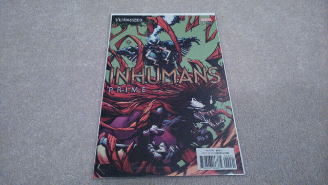 Inhumans Prime #1 comic - Venomized variant cover dans Bandes dessinées  à Ville de Toronto