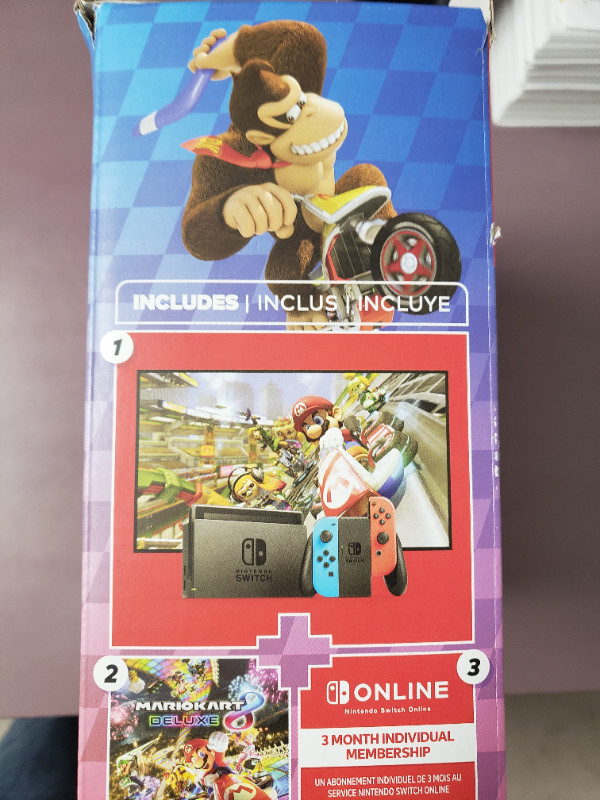 Nintendo Switch with Mario Kart 8 included in Other in Cole Harbour - Image 4