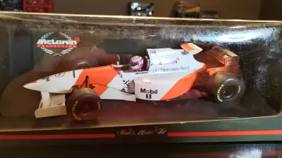 This is the Formula 1 racecar driven by Nigel Mansell in the 1995 Formula 1 season. It has the famou...