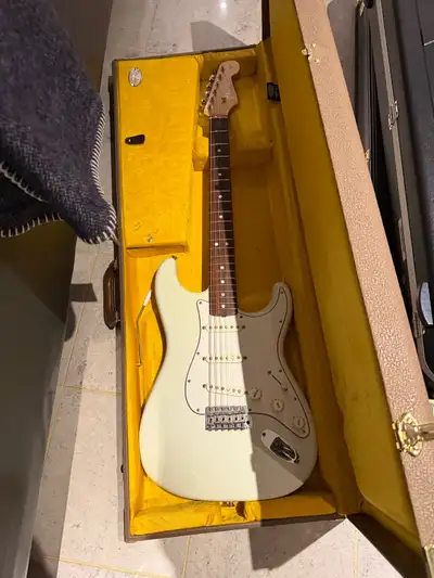 1965 Vintage 1 Olympic white guitar, View more