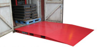 Access Ramp for Container and Hand Truck