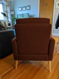 Brown armchair