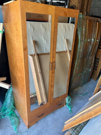 Bedroom wooden Armoire wardrobe Cabinet