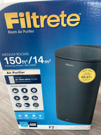 3M room air purifier  150ft filtrete