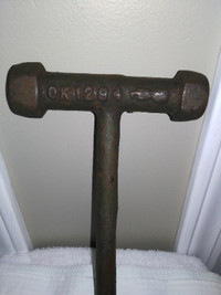 ANTIQUE J.I.CASE EAGLE TOOL CO. SEPARATOR WRENCHES OK1294 CAME W