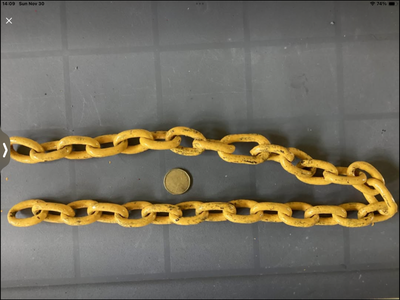 Heavy chain 31 inches, View more