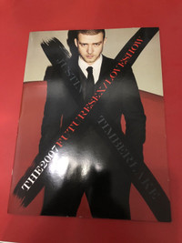 Justin Timberlake concert tour program 