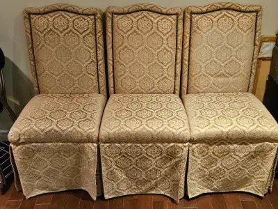 Upholstered Parsons Chairs (3 count), View more