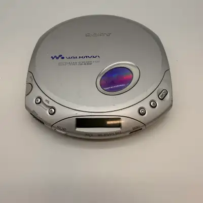 Sony Walkman Portable CD Player model D-E351 with ESPMAX anti-skip protection. Tested and working we...
