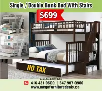GTA  Sale (NO TAX ) Bunk Bed , Kids Bedroom Set,  Metal Bunk Bed
