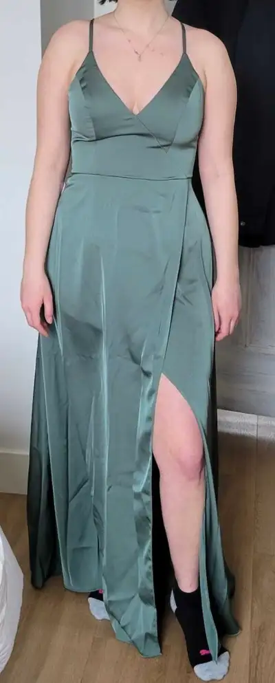 Elegant Eucalytptus Dress, View more