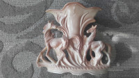 VINTAGE HORSE FLOWER PLANTER CERAMIC