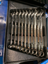 snap on metric wrench set 10-19
