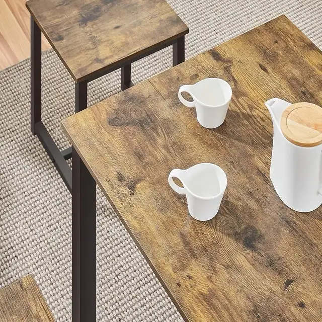 3 Piece Dining Table Set - Kitchen Table & Chair Set - Breakfast in Dining Tables & Sets in Markham / York Region - Image 6